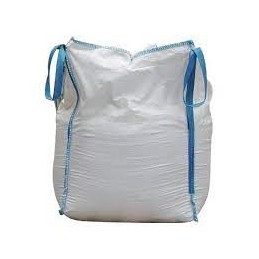Sac à gravats BIG BAG pour déchets amiantés A01E 90x90x105cm polypropylène  et sache PE interne cousue capacité 1000kg - Le Temps des Travaux