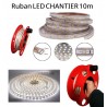 Ruban de chantier à LED 10 ml avec enrouleur